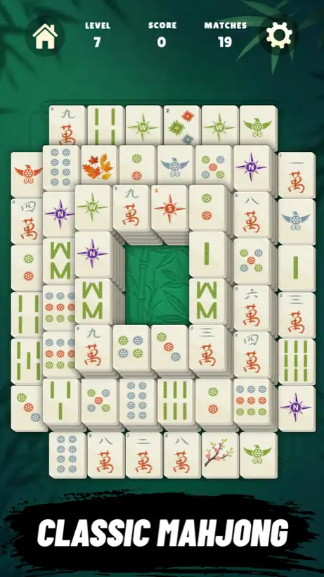 Schermata di Mahjong Solitaire: Classico